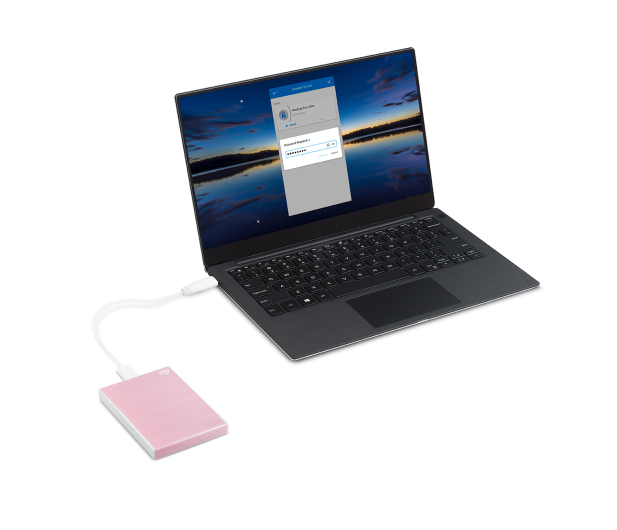 Seagate One Touch 2TB USB 3.2 Gen. 1 Różowy - 1244397 - zdjęcie 5